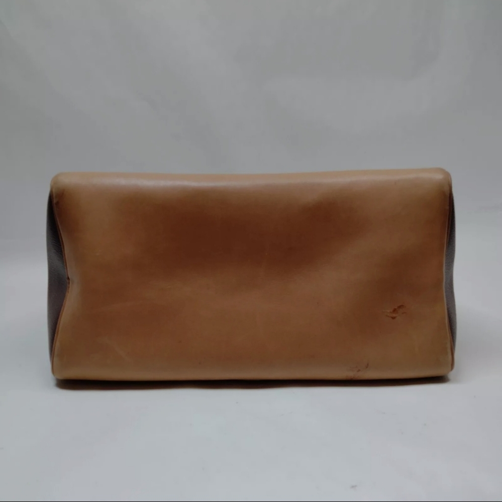 LOEWE Brown Leather Amazona Anagram Boston Bag/Satchel - Perfect Fall - Picture 5 of 9